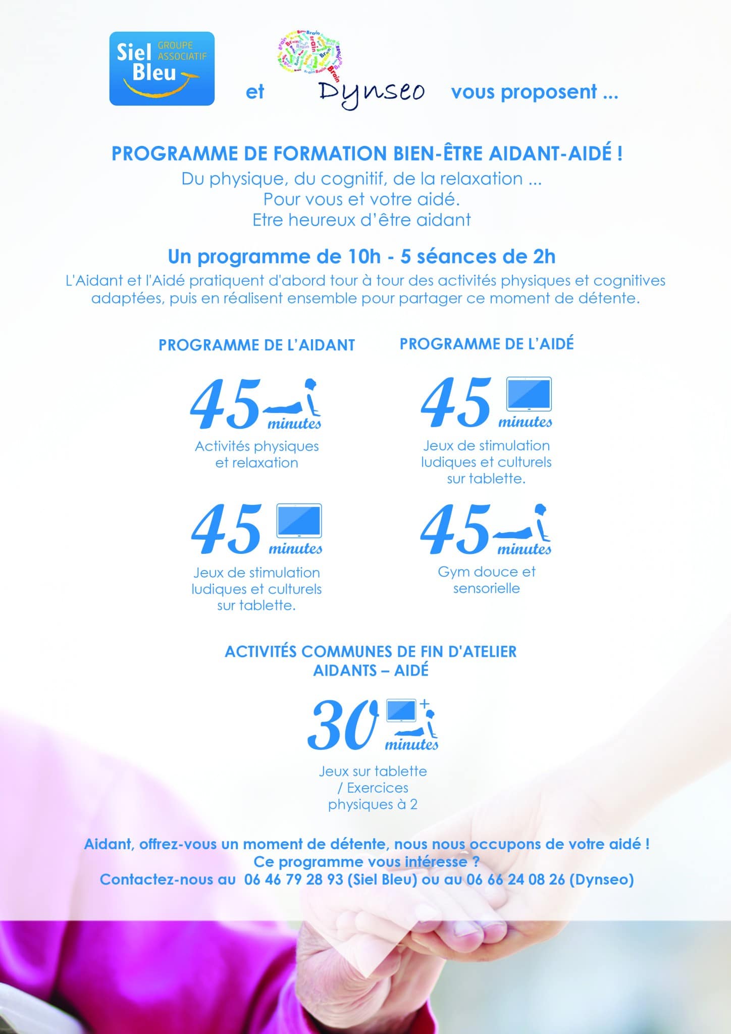 activités aidants avec aidé