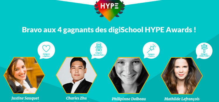 Lauréat des Hype Awards 2015 Lauréat des Hype Awards 2015