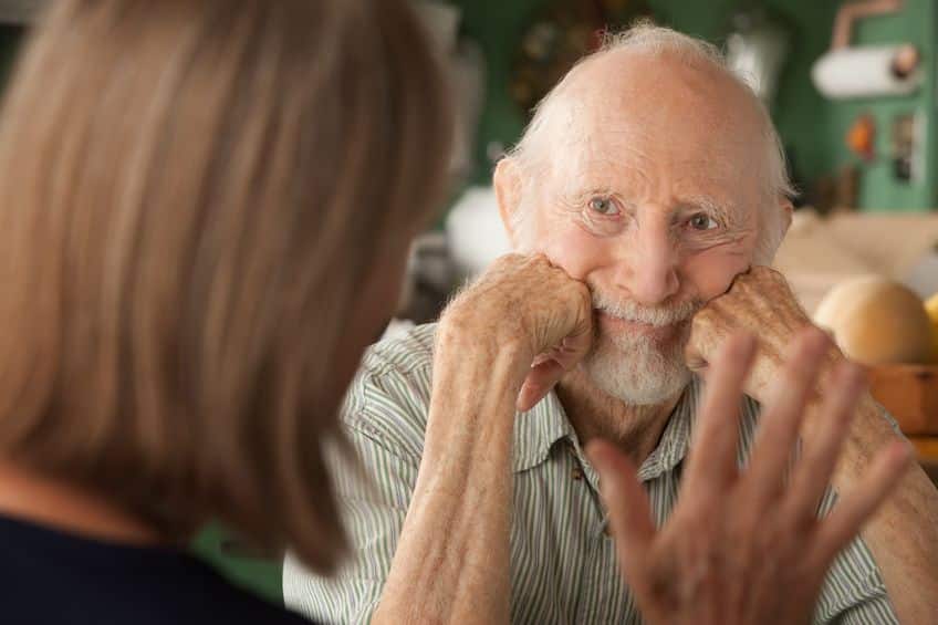 Personne âgée alzheimer