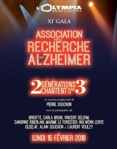 Gala azlheimer Voulzy, souchon