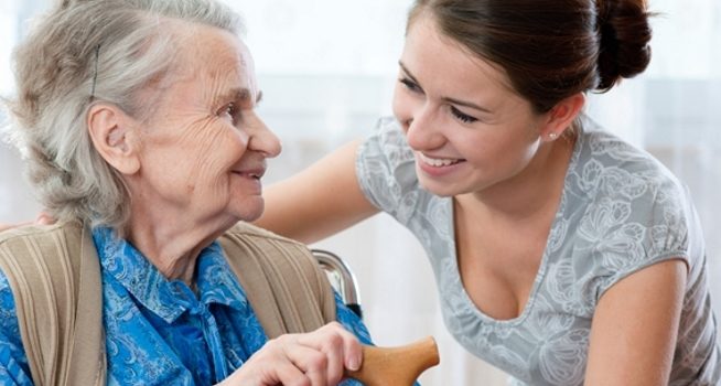 The daily life of Mary, caregiver The daily life of Mary, caregiver