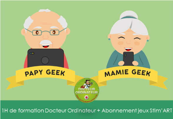 Partenariat Mamie Geek Papy Geek, DYNSEO