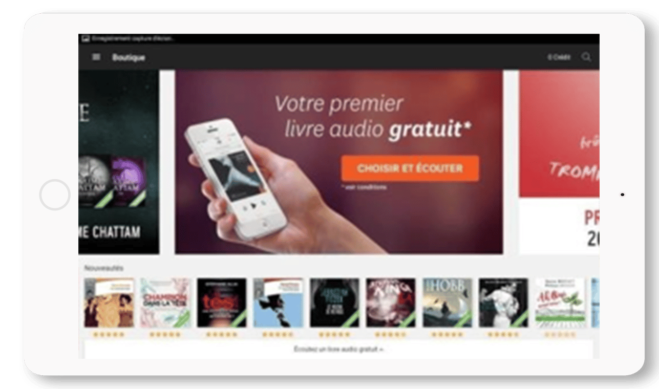 AUDIBLE LIVRE AUDIO, DYNSEO