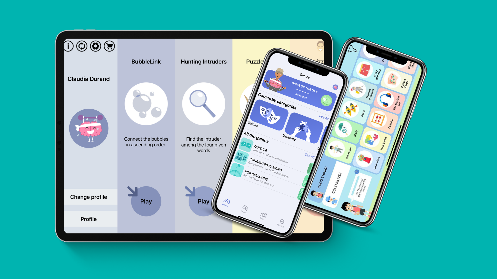 Brain Game Games App Apps For All Stim Art Dynseo En English NEW
