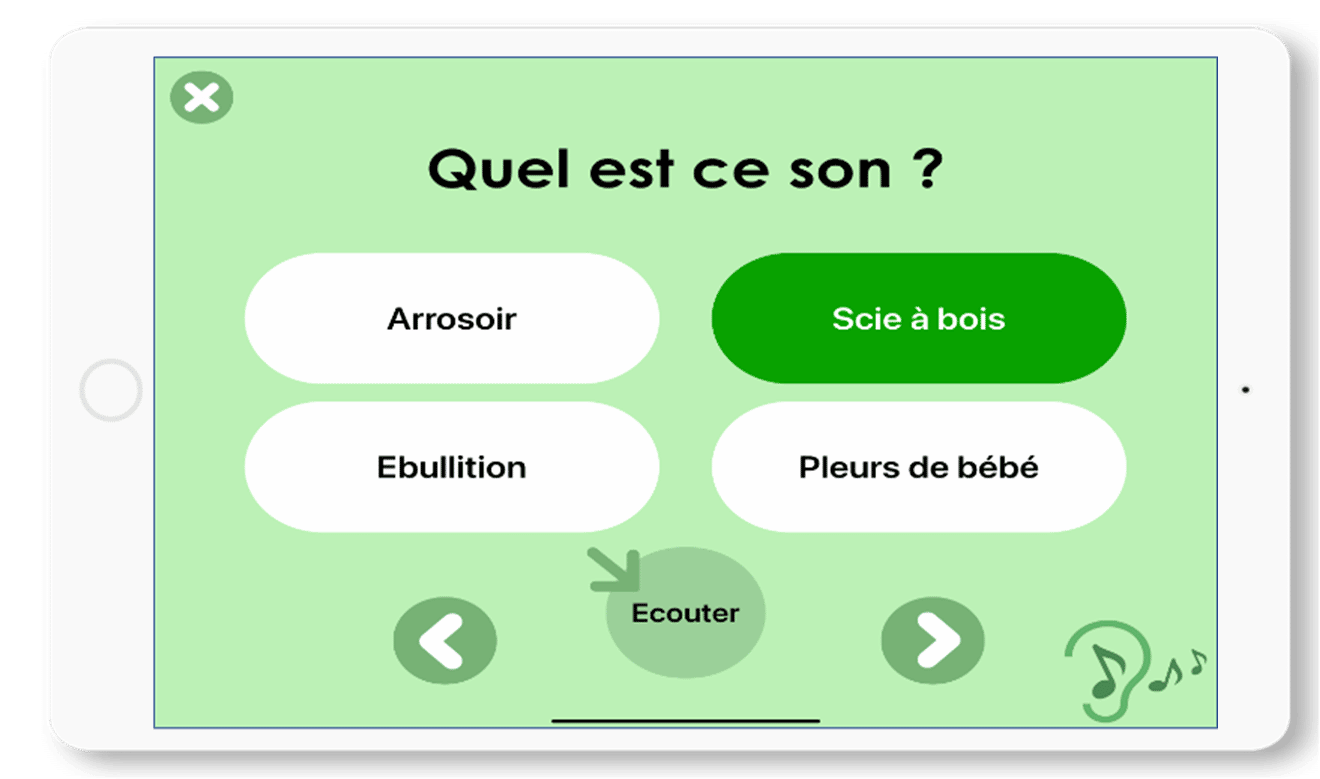 Loreil Musicale Jeux Adaptes Sans Mise En Echec Organisation Discrimination Auditive Memoire Semantique Trouble De La Memoire Alzheimer Stade 7 1, DYNSEO