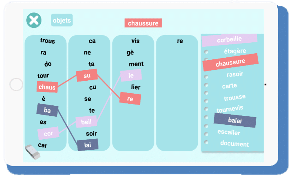 Syllabus_Dyslexie_Dysorthographie_Jeux éducatifs enfants dyslexiques_Apprentissage_Trouble Dys_Compréhension orthographique_Activité de groupe_Synthèse phonémique_Apprentissage de la lecture