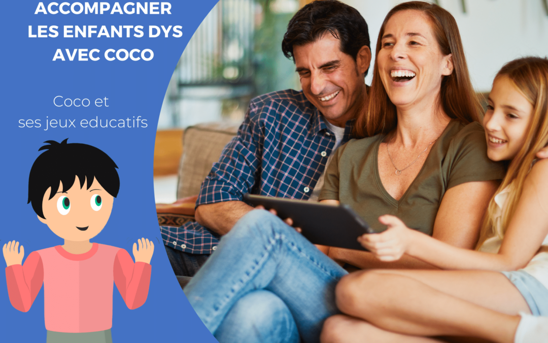 accompagner les enfants DYS avec un programme de jeux COCO