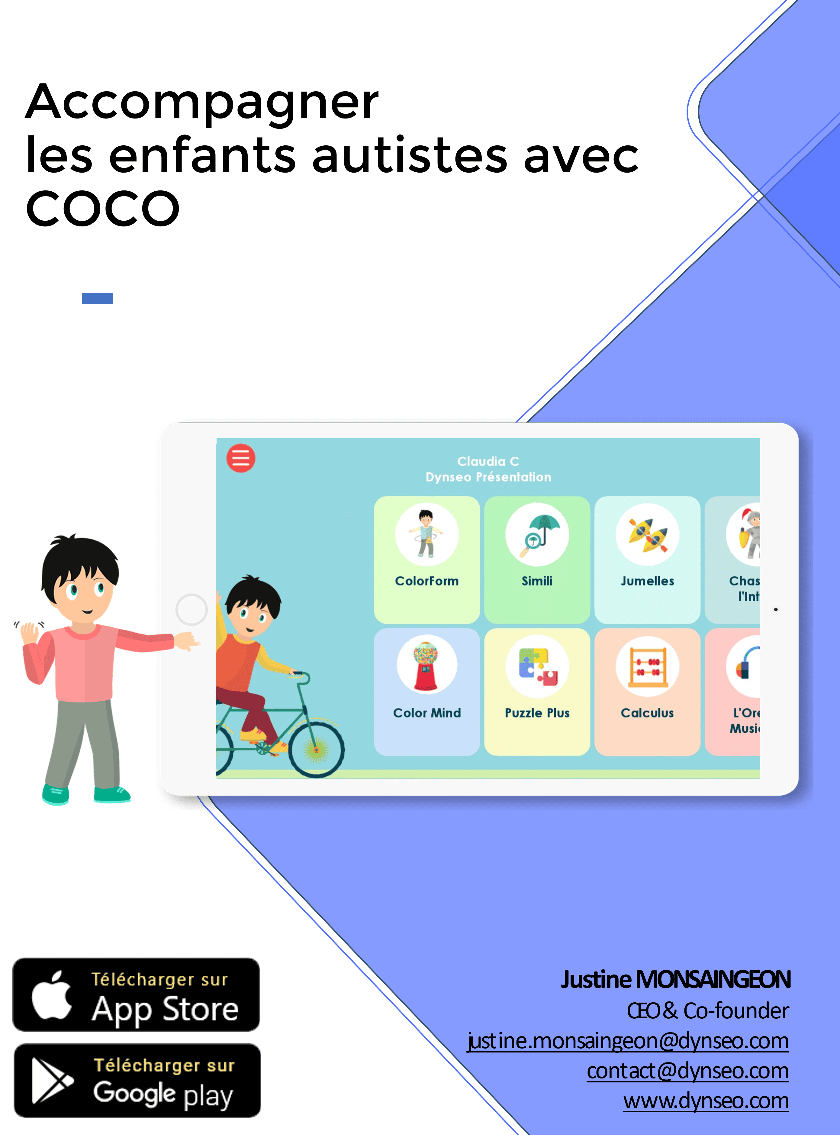 Accompagner les enfants autistes - Dynseo