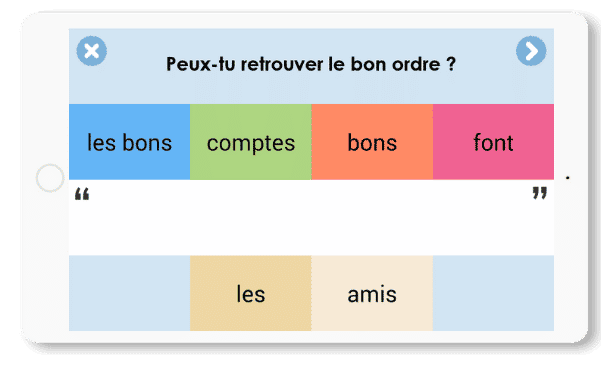 Remuemeninges Mots Proverbes Langage Tablette Jeux Eduation Jeueducatif Enfant 5ans 6ans Ecole Dys Autisme Troublescognitifs Entrainement Sport, DYNSEO