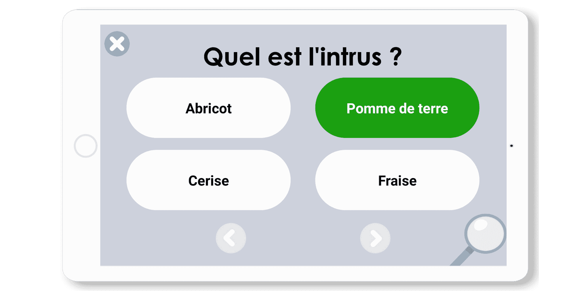 Chasse A Lintrus Tablette 1
