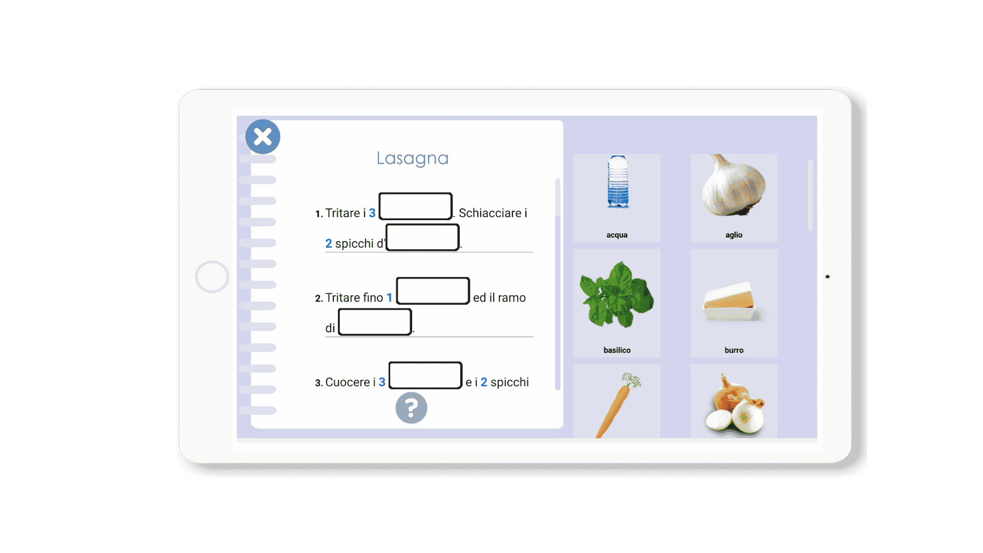 nonnacucina-ricetta-ingredienti-cibo-cucina-tablet-sofia-anziani-giochi-memoria-stimolazionecognitiva-allenamentocerebrale