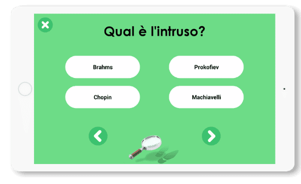 cacciaintruso-vocabolario-linguaggio-Roberto-giochi-cognitivi-allenamentocerebrale-tablet-stimolazione-cervello-adulti-anziani