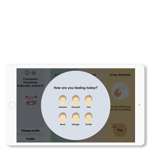Scarlett App Memory Senior Alzheimer Feelings Coach Education Game For Adult