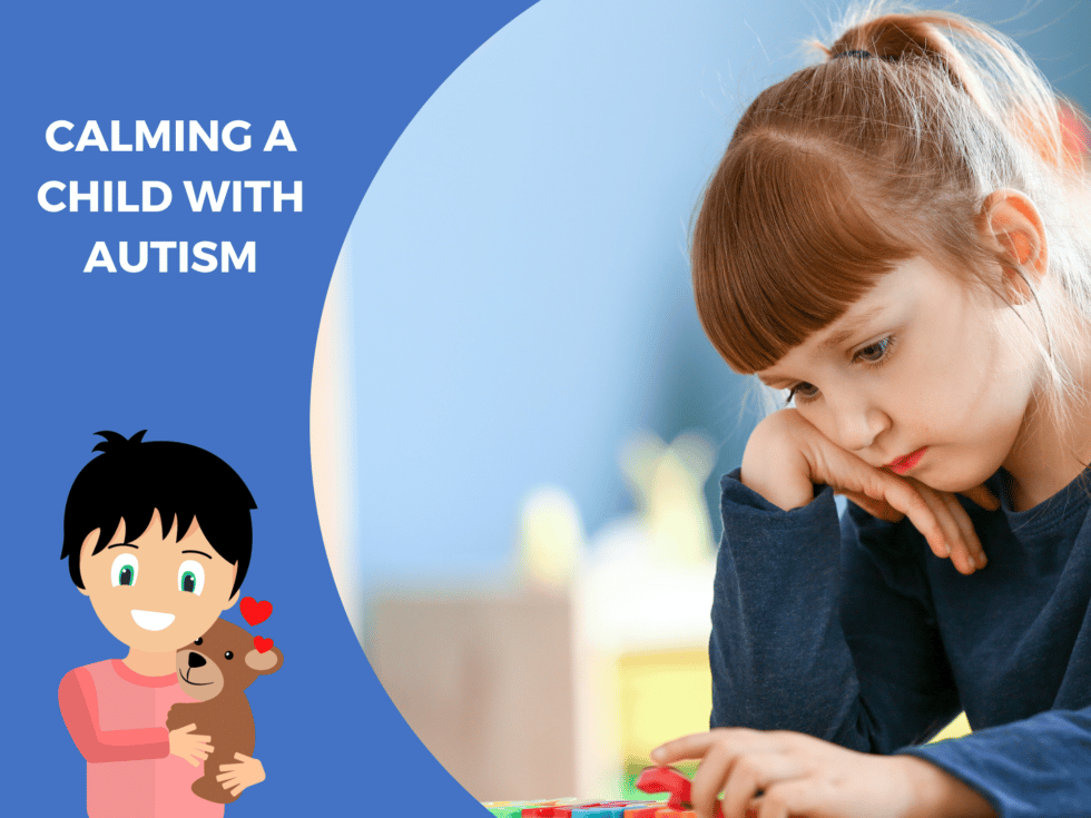 Calming a child with autism Autistic support DYNSEO