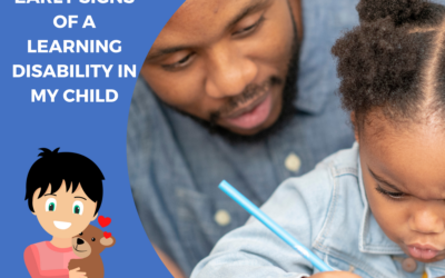 Early signs of a learning disability in my child