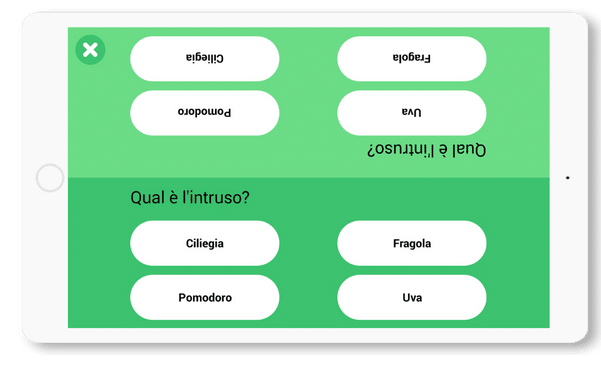 cacciaintruso-vocabolario-linguaggio-2giocatori-Roberto-giochi-cognitivi-allenamentocerebrale-tablet-stimolazione-cervello-adulti-anziani