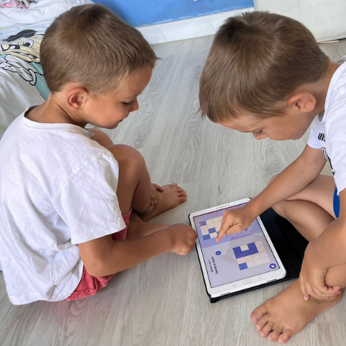 educational games for children on educational tablet with parental control