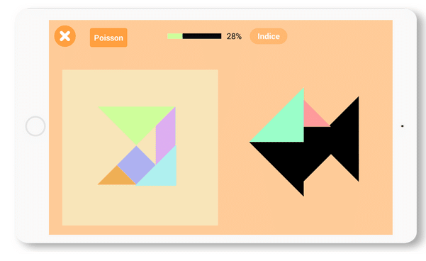 tangram pour les enfants 4 ans