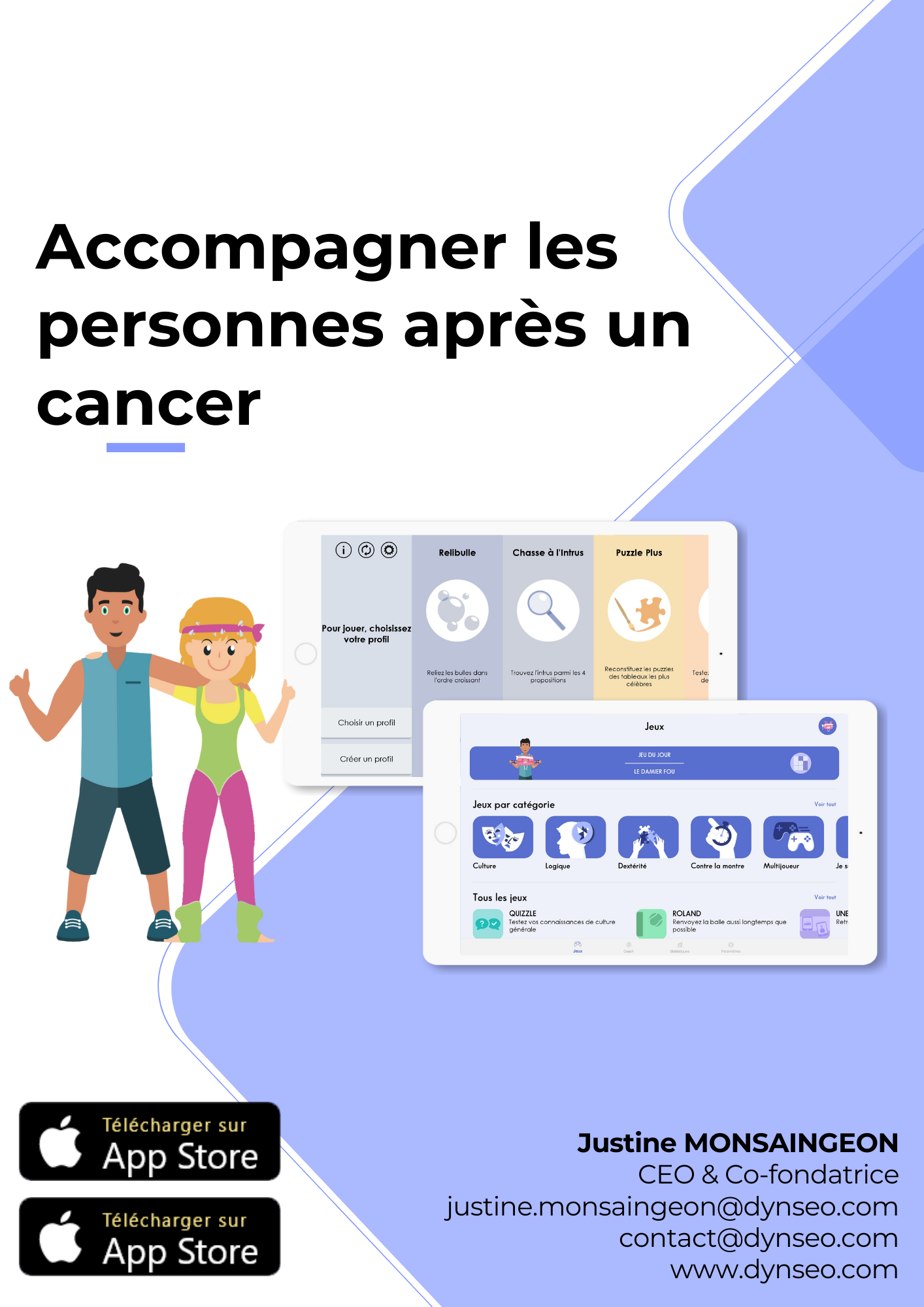 Accompagner Les Personnes Apres Un Cancer, DYNSEO