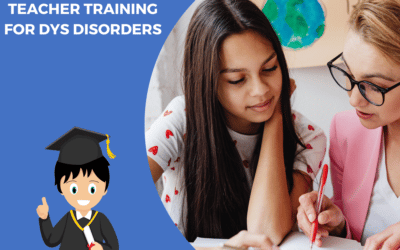 Teacher training for DYS disorders