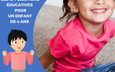 Quelles applications éducatives utiliser pour un enfant de 4 ans ?