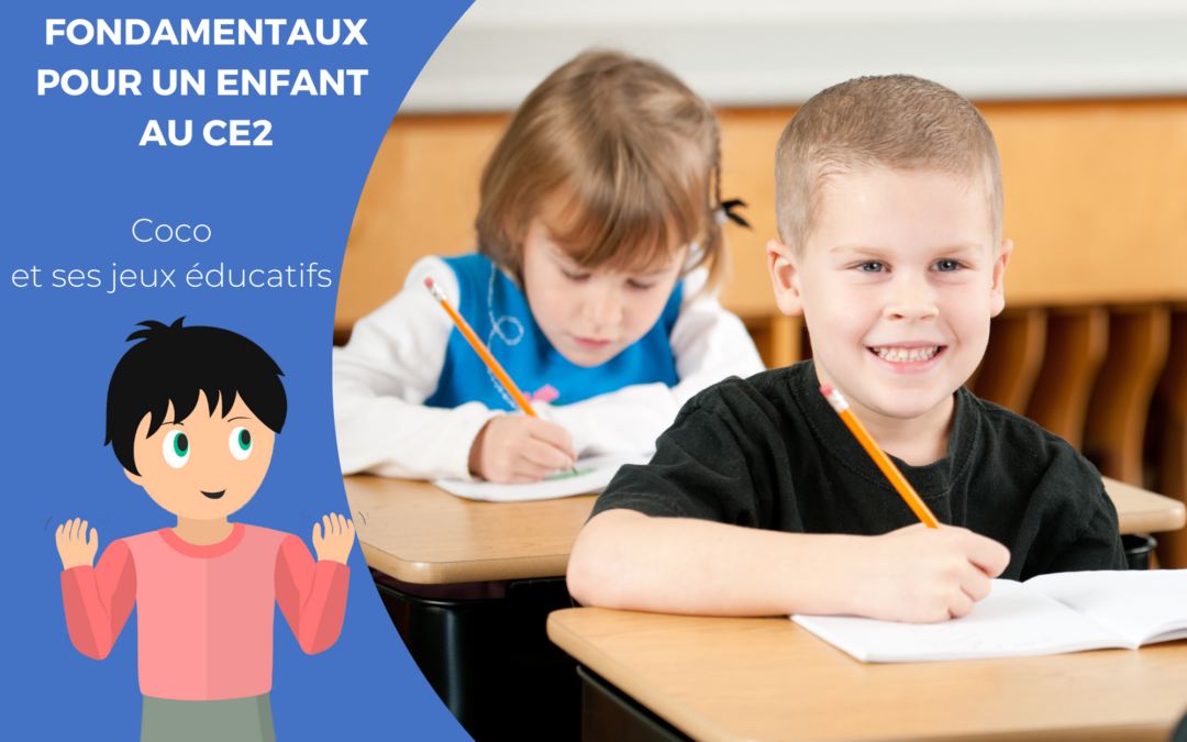 article acquis fondamentaux ce2 enfant coco education ludique dynseo