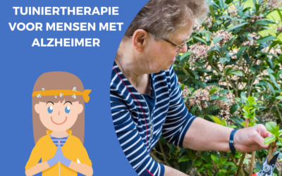 Tuiniertherapie voor mensen met Alzheimer