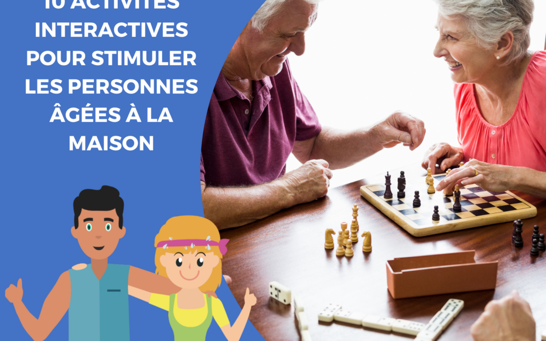 10 activités interactives pour stimuler les personnes âgées
