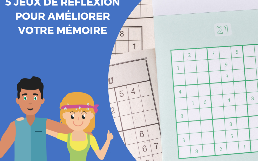 5 jeux de réflexion pour améliorer votre mémoire DYNSEO
