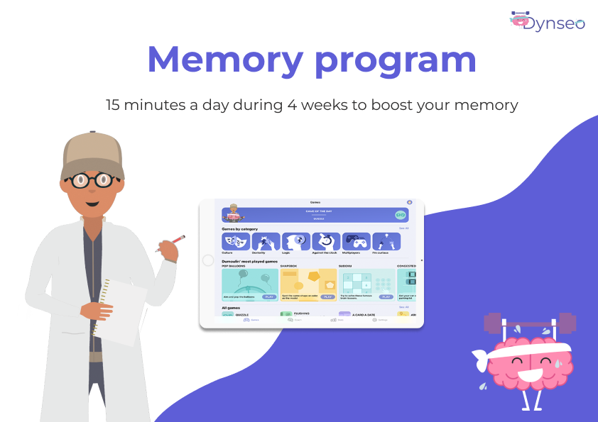 Memory program Clint app brain training app cognitive function