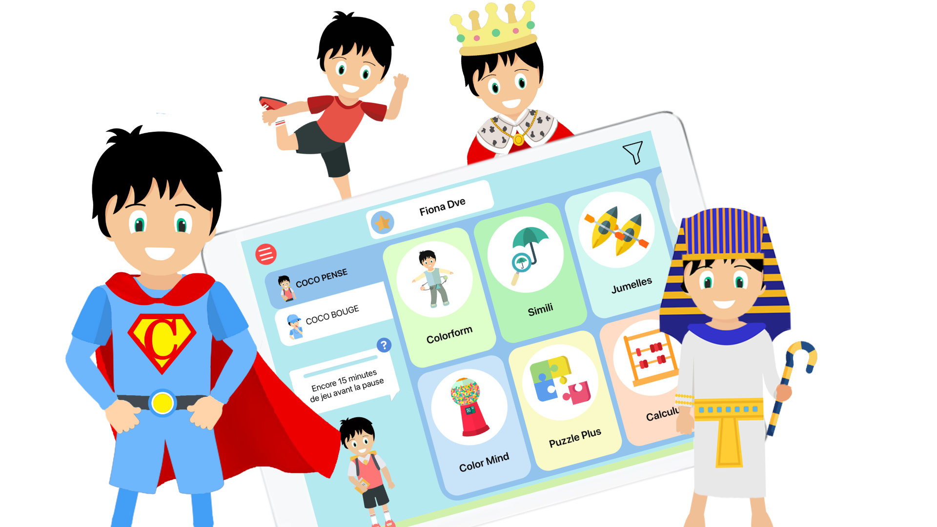 tablette pour enfants