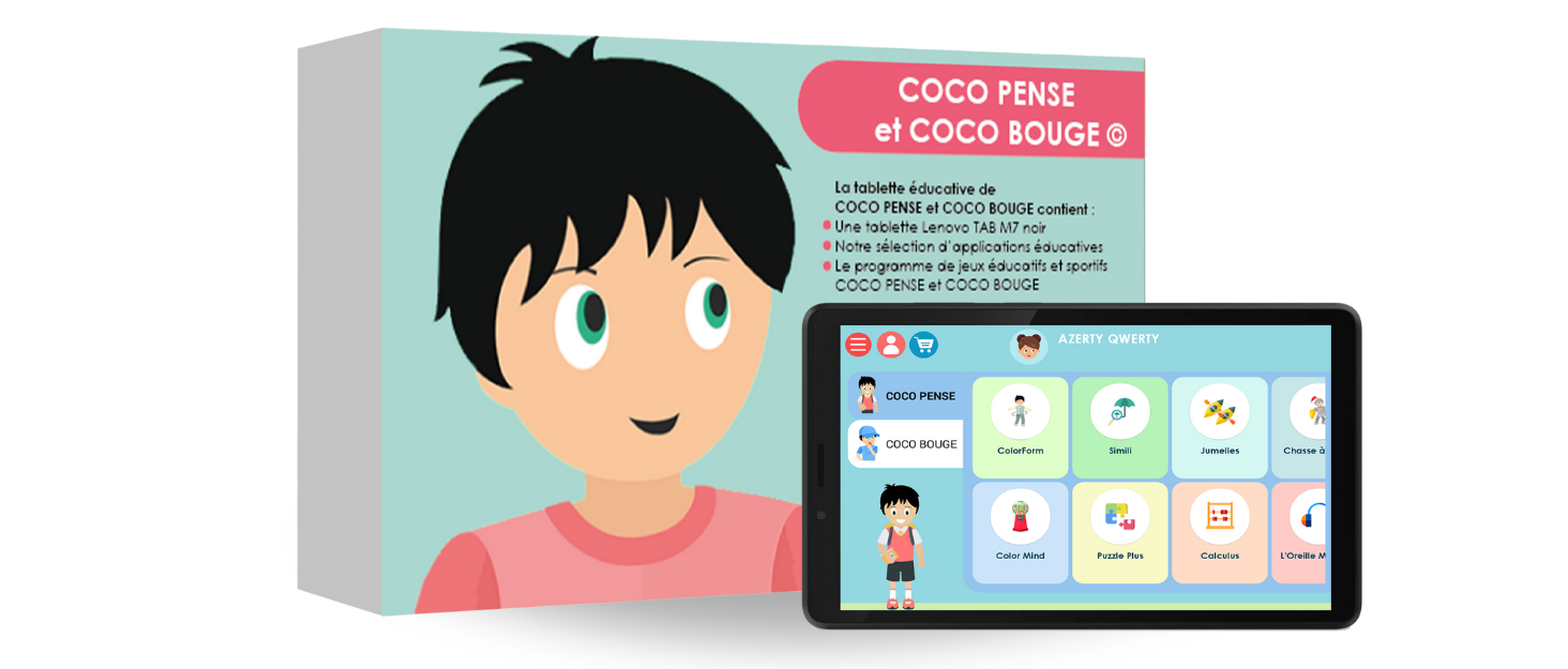 tablette educative coco pense et coco bouge