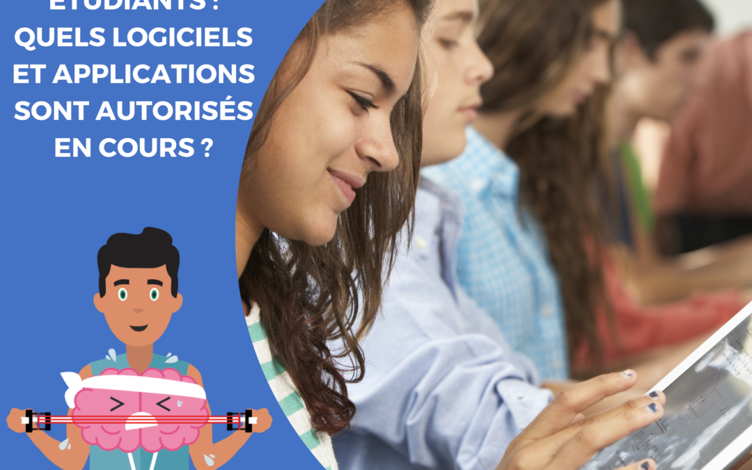 etudiants utilisation tablette en cours