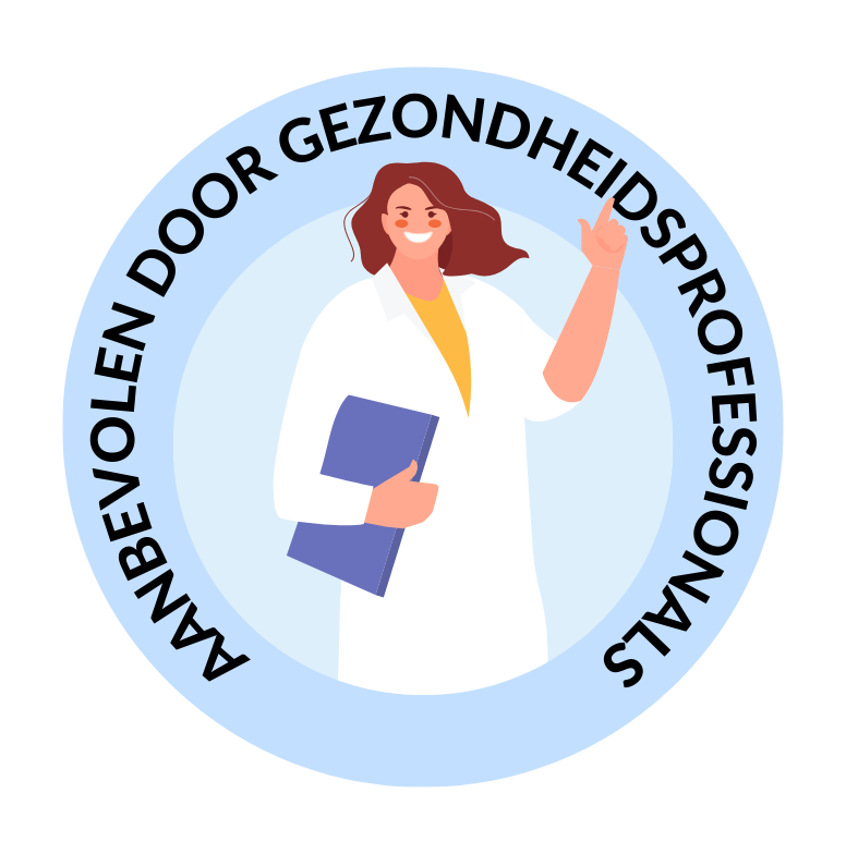 badge aanbevolen door gezondheidsprofessionals badge aanbevolen door gezondheidsprofessionals