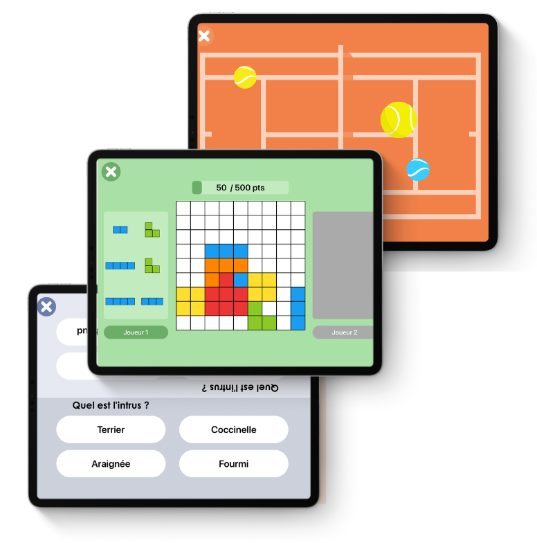 Ô Temps Tic  Jeux de mémoire sur tablette tactile Stim Art de Dynseo