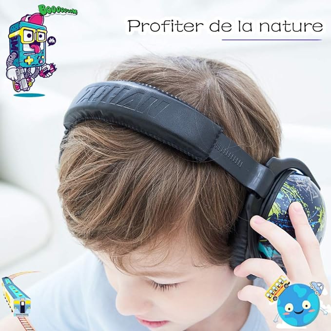 Casque anti-bruit pour autisme, protéger sensibilité sonore