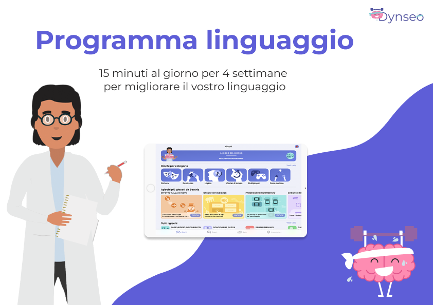 Programma di allenamento-linguaggio Roberto Dynseo