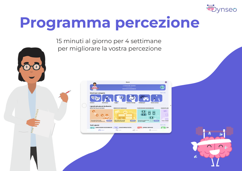 Programma di allenamento-percezione Roberto Dynseo