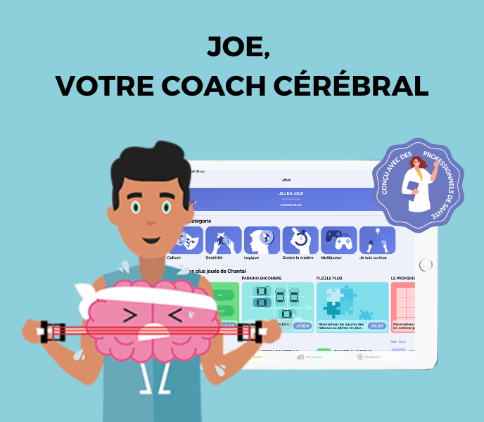 joe entrainement cerebral   apres un avc