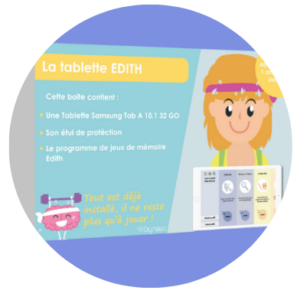 Tablette Edith Jeux De Memoire Seniors, DYNSEO