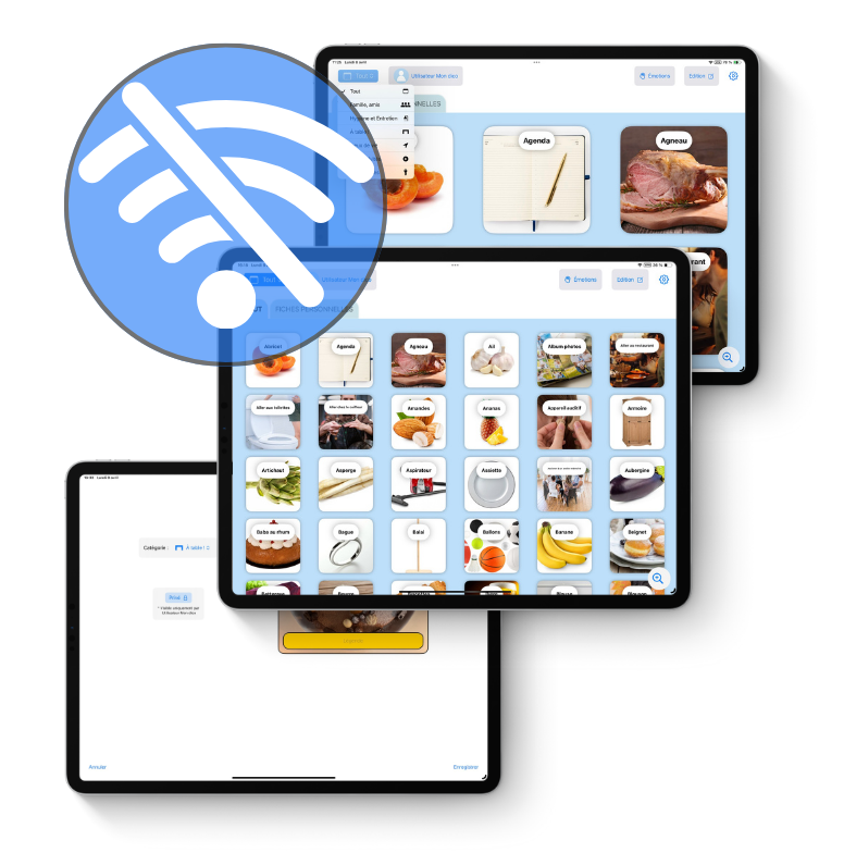 mon dico application tablette sans wifi dynseo