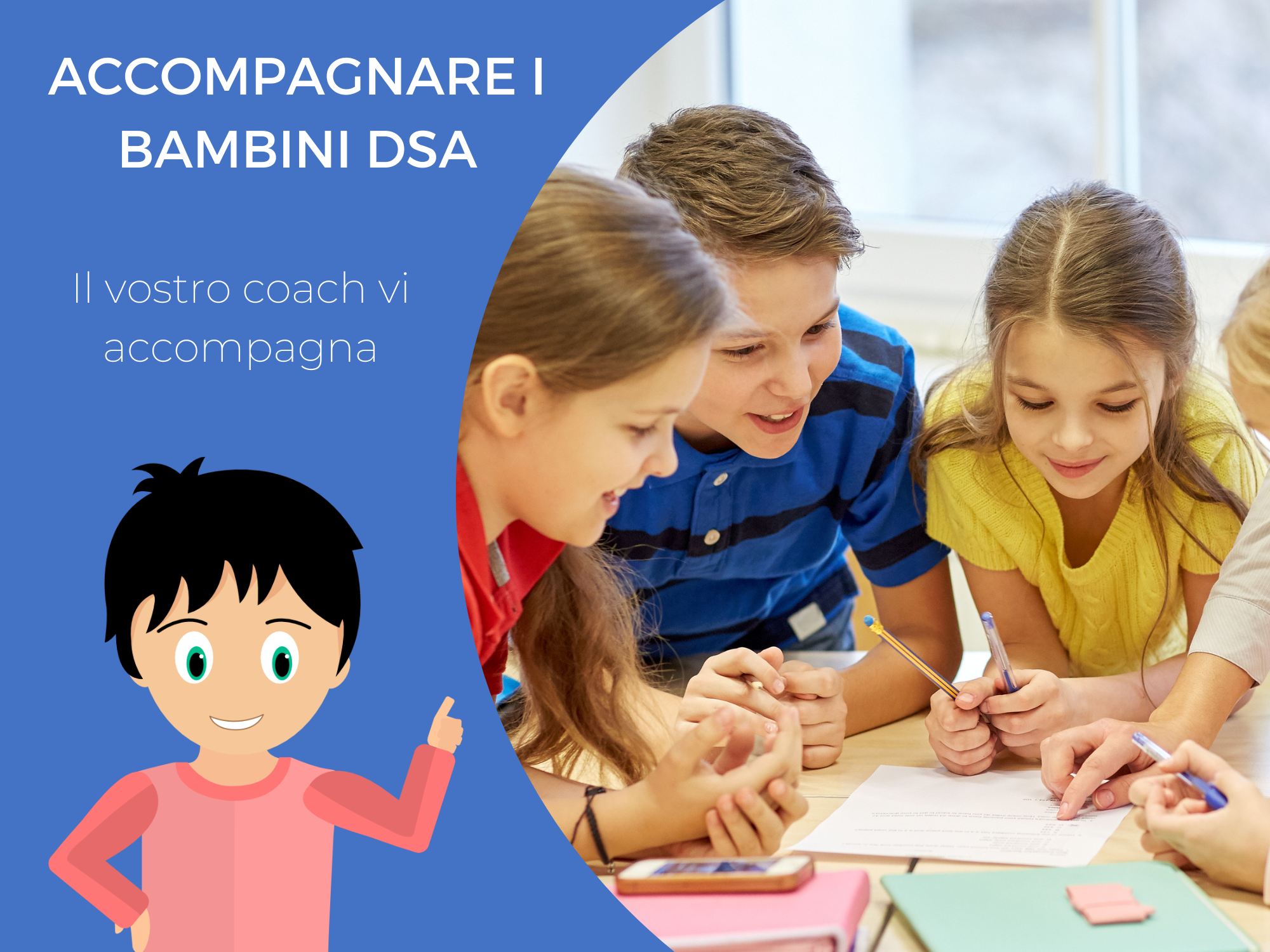 acccompagnare i bambini DSA