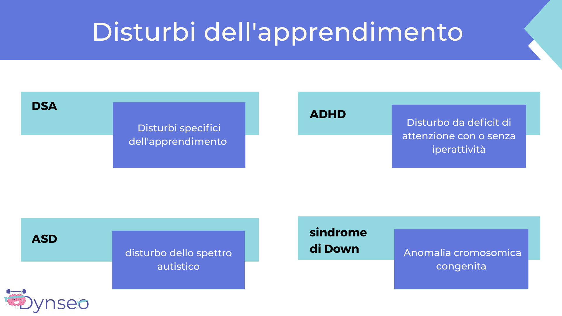 disturbi dello sviluppo