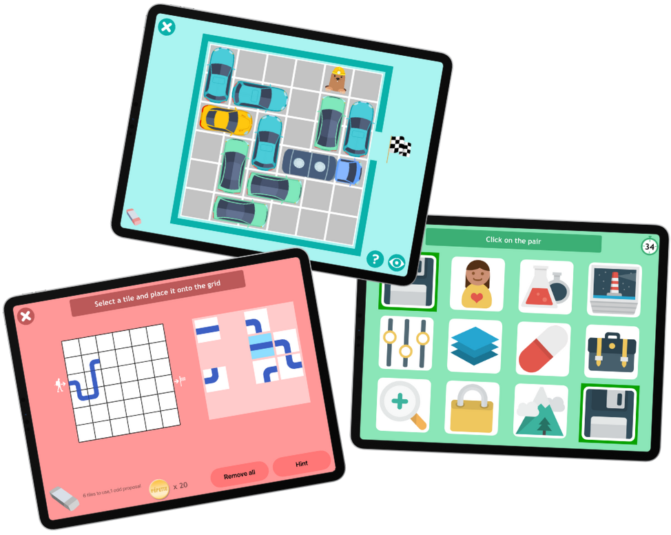 JOE EN Cognitive games