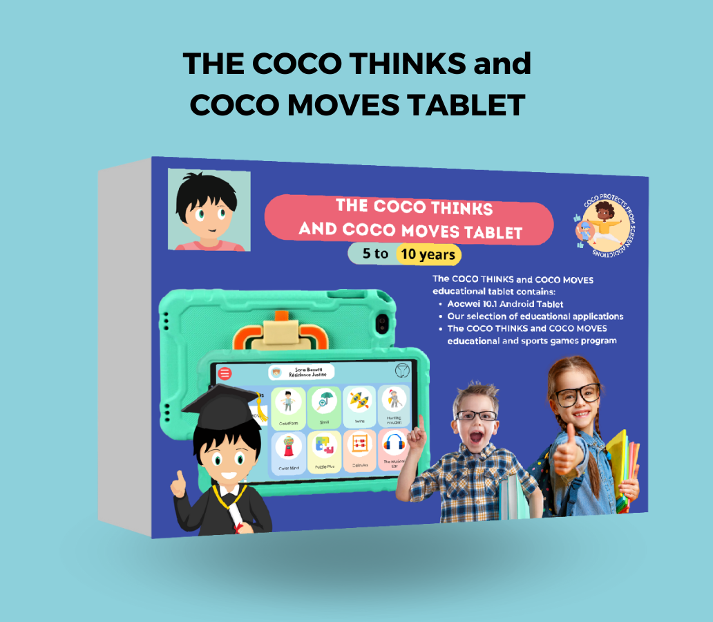 THE COCO THINKS and COCO MOVES TABLET
