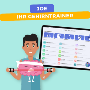 Kinder spielen interaktive Spiele auf Tablet-PC zur kognitiven Förderung bei Lese-Rechtschreib-Schwäche