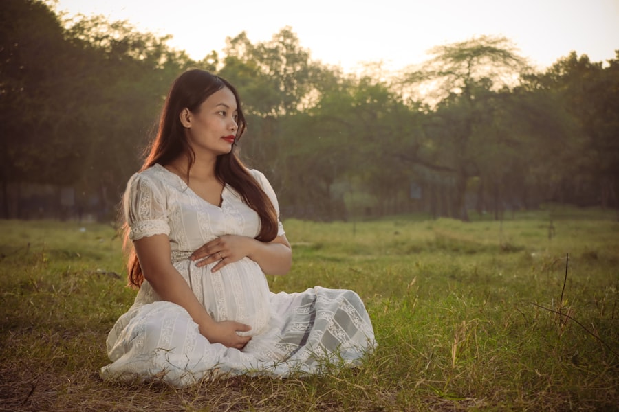 Auxiliary caregiver pregnant
