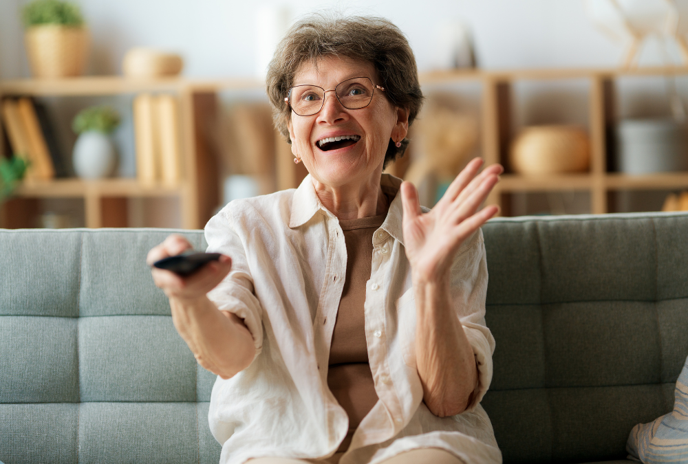 Illustration d'une application mobile offrant des exercices cognitifs pour aider les seniors à préserver leur mémoire