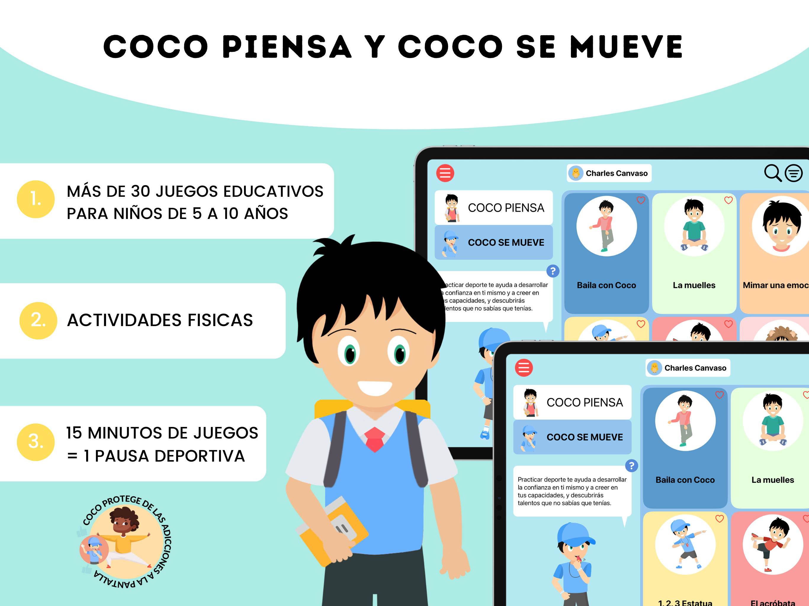 COCO PENSE et COCO BOUGE