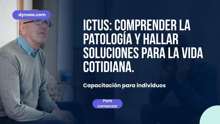 Ictus: comprender la enfermedad y encontrar soluciones para la vida cotidiana